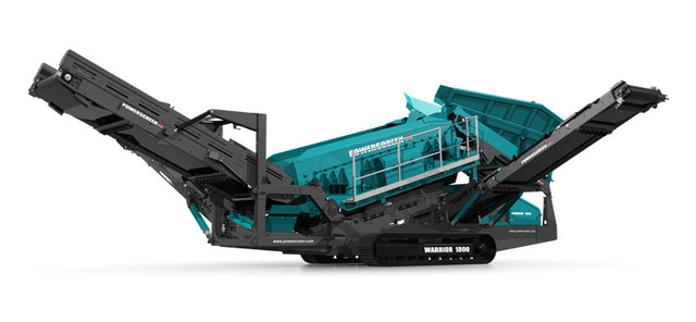 Terex Powercreen warrior 1800
